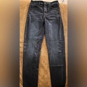 American Eagle next level stretch super high jeans